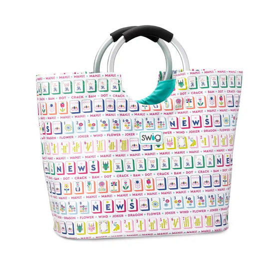 Mahjong Tiles Loopi Tote Bag