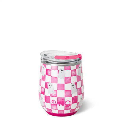 Ghost Check Stemless Wine 12oz