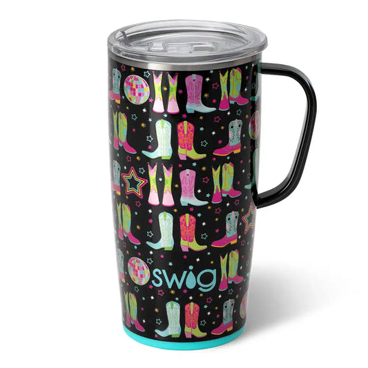 Disco Cowgirl Travel Mug 22oz